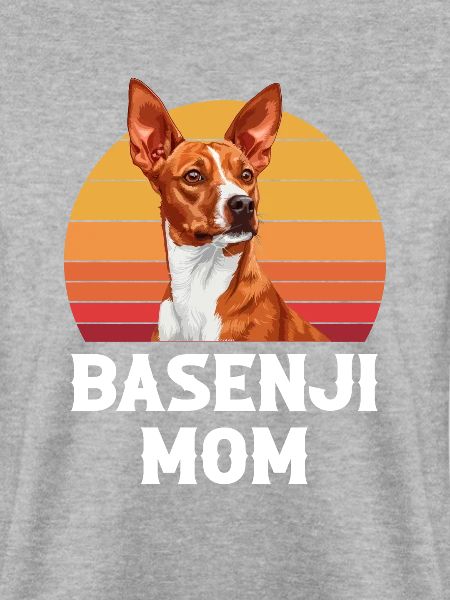 basenji mom, basenji