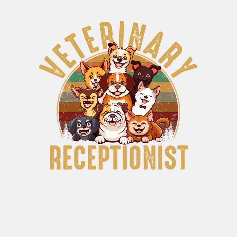 veterinary receptionist, veterinary