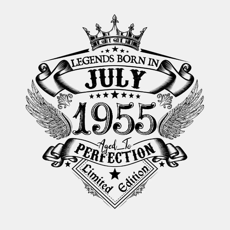 1955 Juli 1955 Geburtstag Juli 1955
