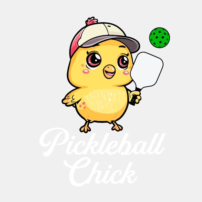 Pickleball Chick, funny pickleball