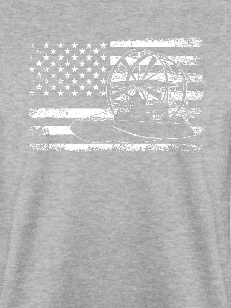 airboat american flag