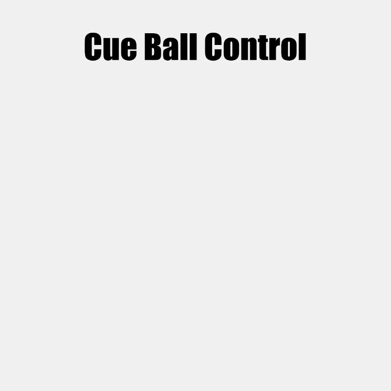 Billard - Cue Ball Control