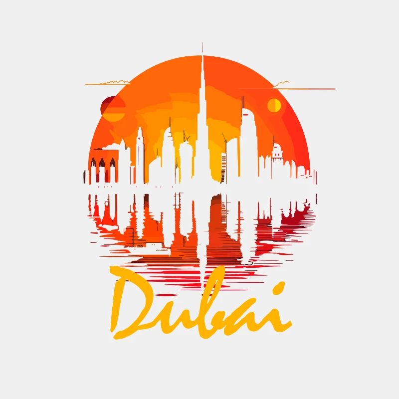 Dubai Skyline Arab Emirates