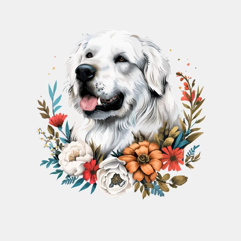 Great Pyrenees dog