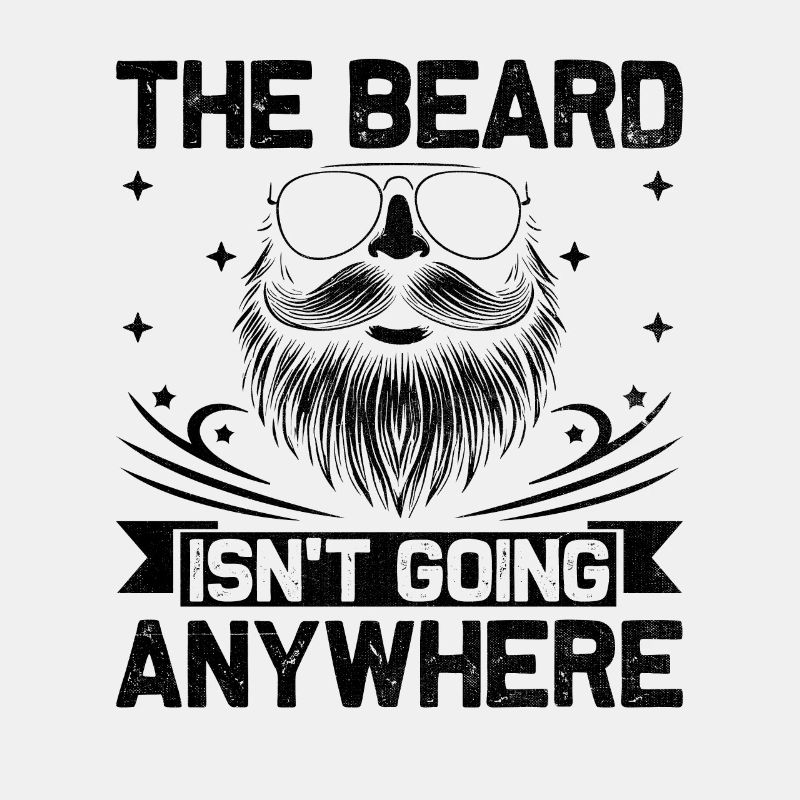 Der Bart geht nirgendwo hin Bärte Gesichtsbehaarung