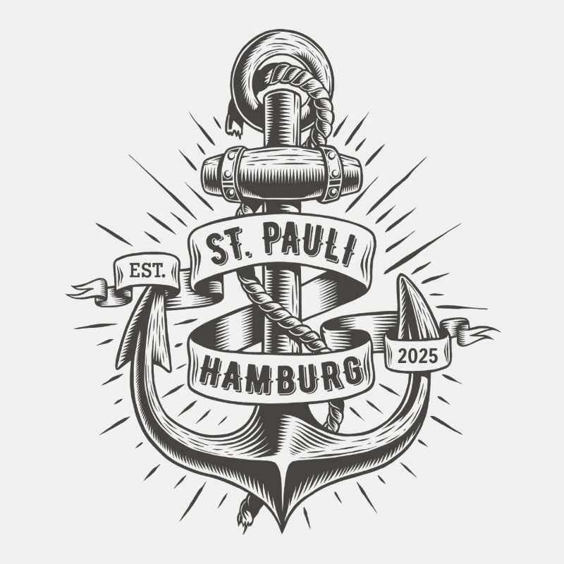 St. Pauli Anker Reeperbahn Kiez