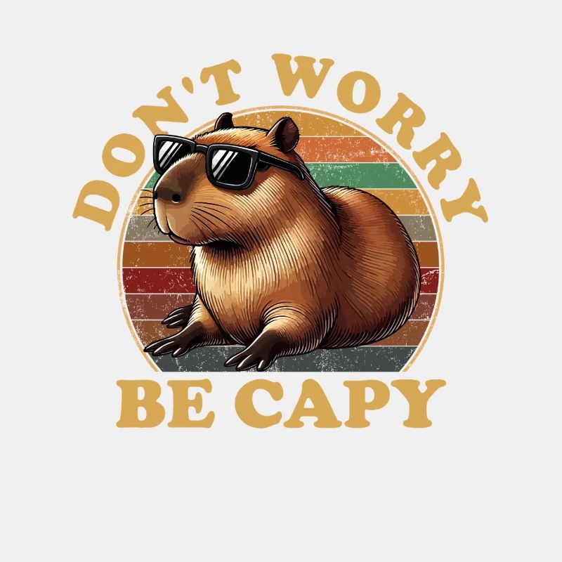 don't worry be capy, capybara