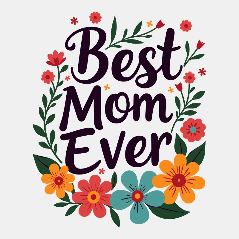 Best Mom Ever Muttertag Blumen