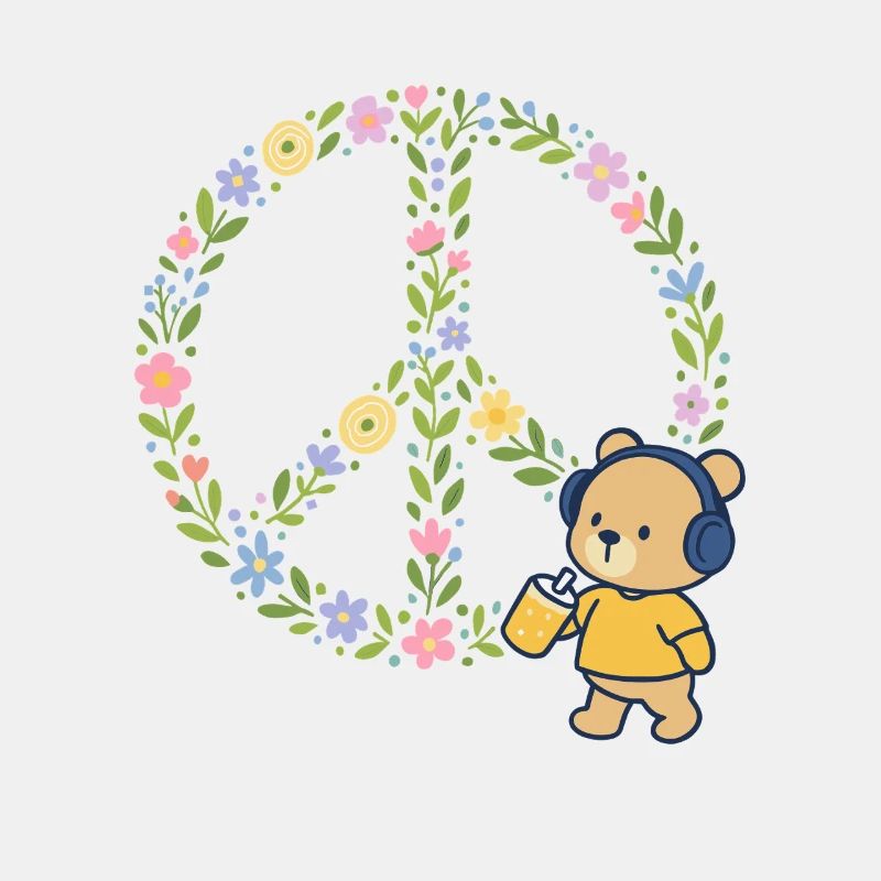 Peace Blumen Blüten