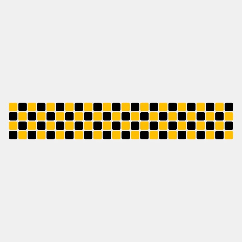 Checkered stripe