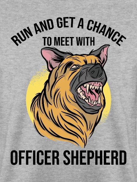 Polizeibeamter Polizeihund