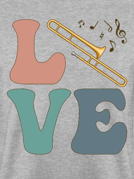 LIEBE Posaunist Instrument Posaunist