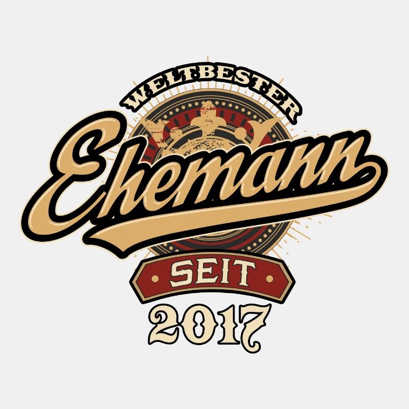 Weltbester Ehemann seit 2017 - Hochzeitstag