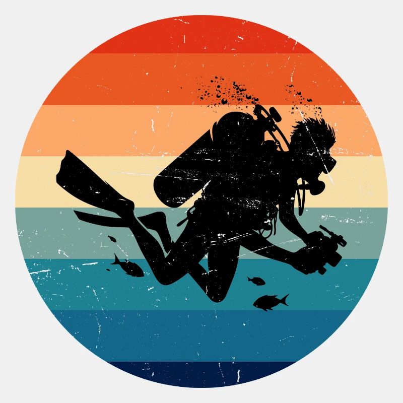 Scuba Diver Diver Scuba Diver Hommes