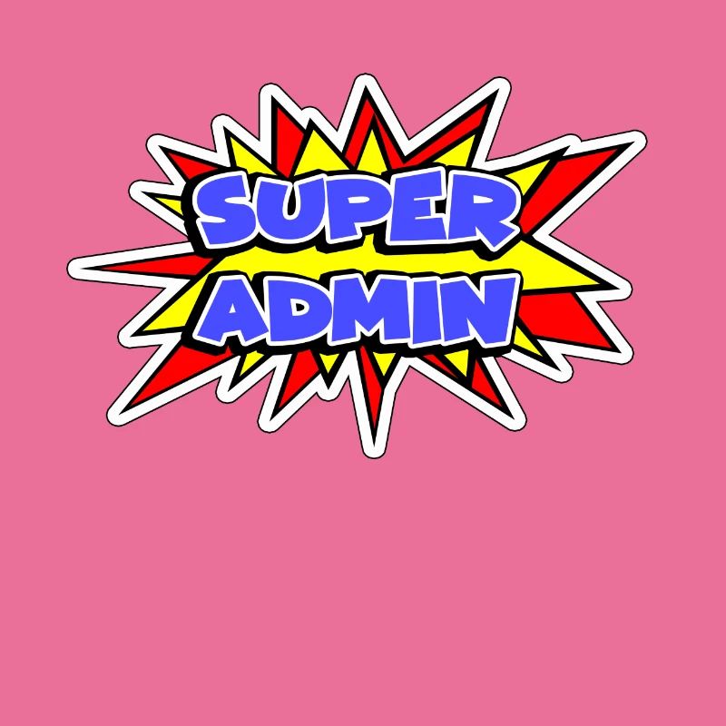 Superadmin bester super Admin auf der welt t-shirt