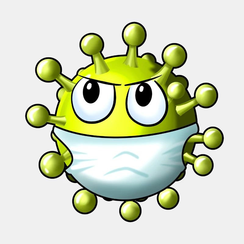 Cartoon Corona Virus