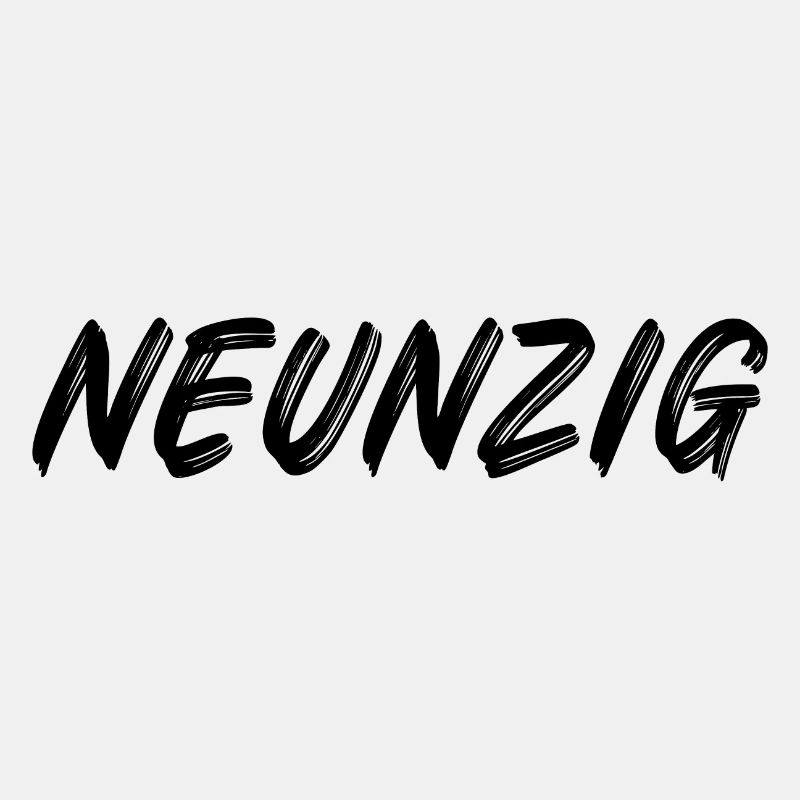 90 / Neunzig / 90. Geburtstag