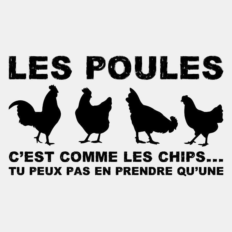 les poules c'est comme les chips