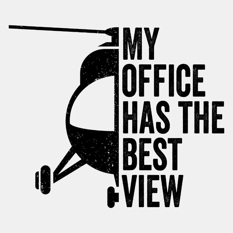 Hubschrauber Pilot - Büro Beste Aussicht Cockpit