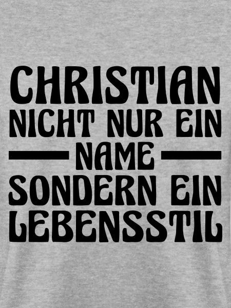 Vorname Chris Christian