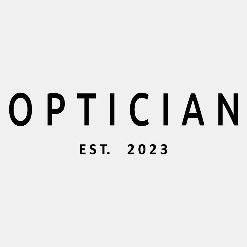 Optiker Est. 2023 Diplom-Optiker-Studentengeschenk