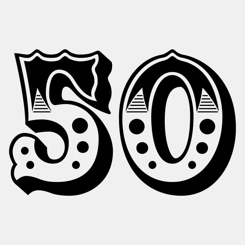 50 - Zahl - Nummer