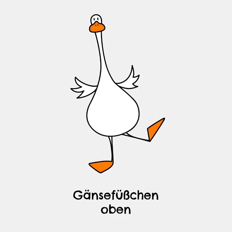Gänsefüßchen oben
