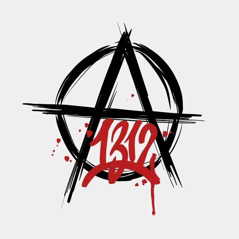 ACAB 1312 Anarchy symbol