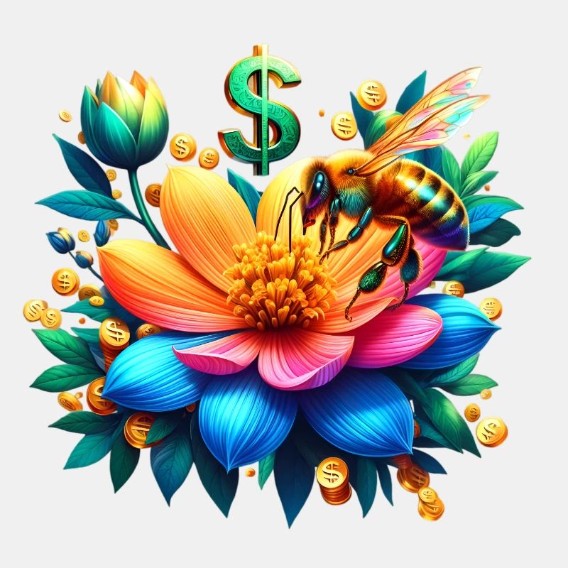Bee-Money-Magnet 2 : Conception de fleurs de ruche d’abeilles