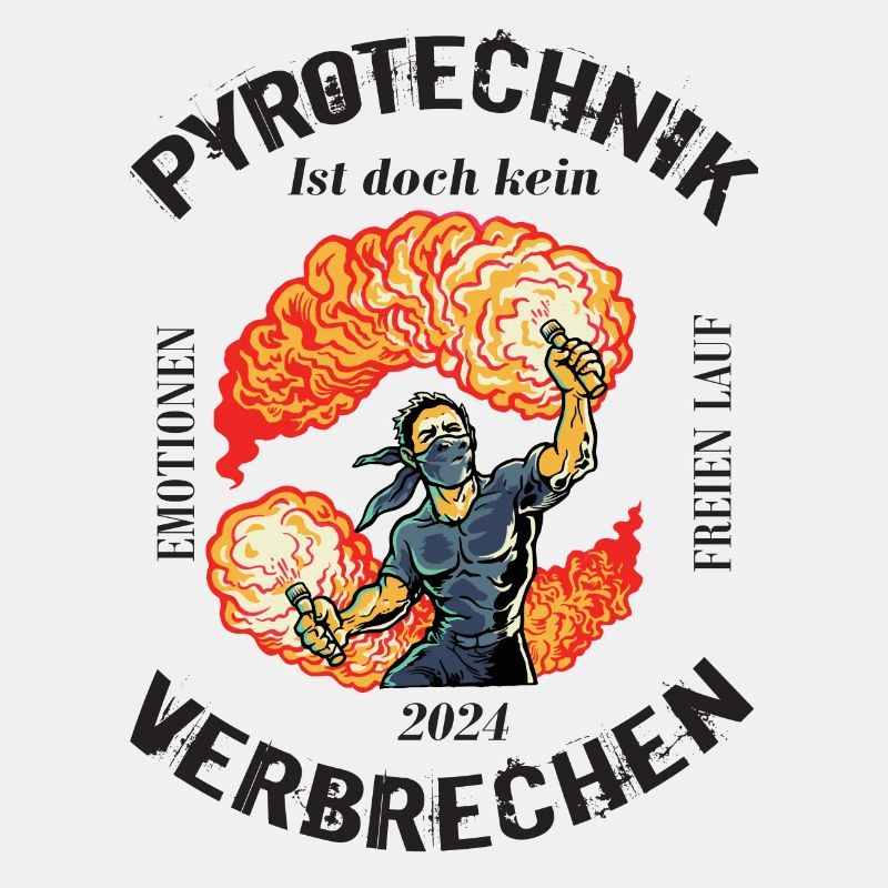 Pyrotechnics are not a crime