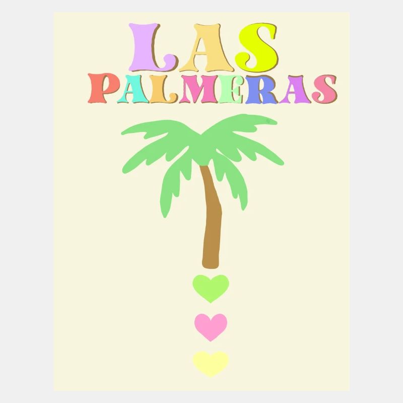 Palmier pastel