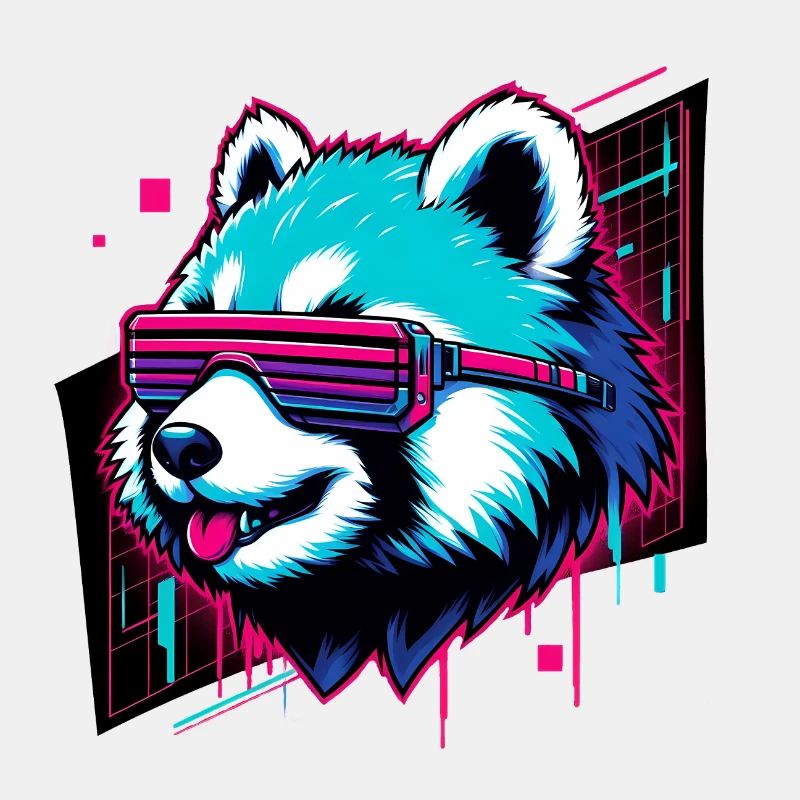 Teintes rétro Red Panda