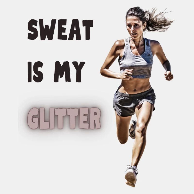 Sweat is my glitter