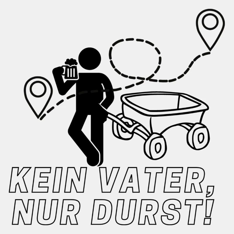 Kein Vater, nur Durst!