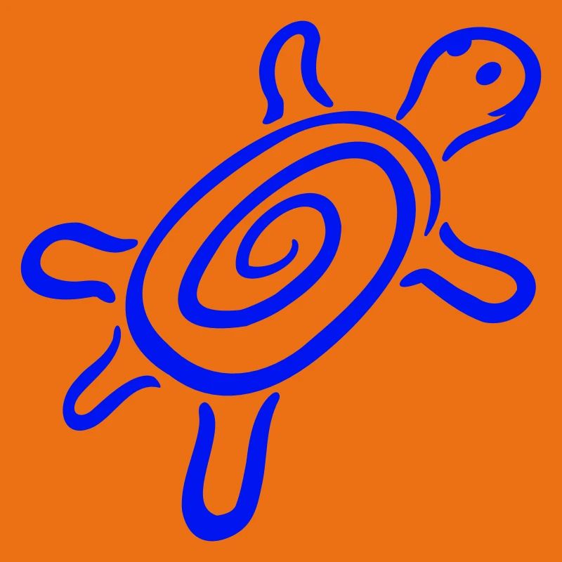 turtle spiral turtle shell pattern cute