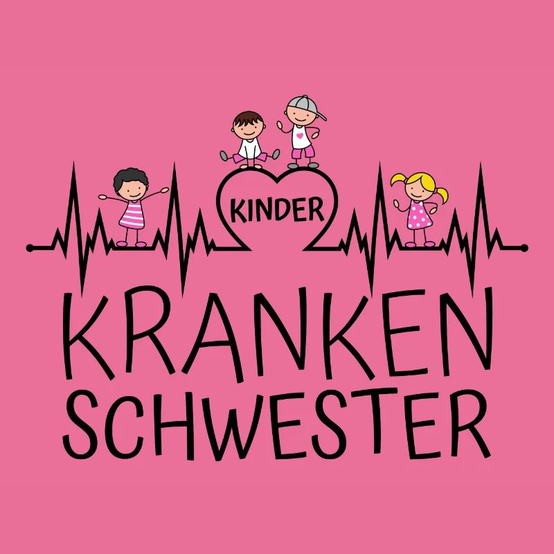 Kinderkrankenschwester Kinder Krankenschwester