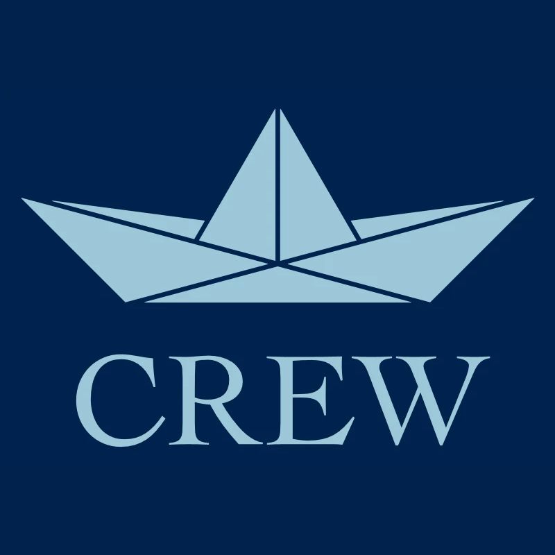 Crew (Crew Complement Paper Boat Paper Ship / Sky)