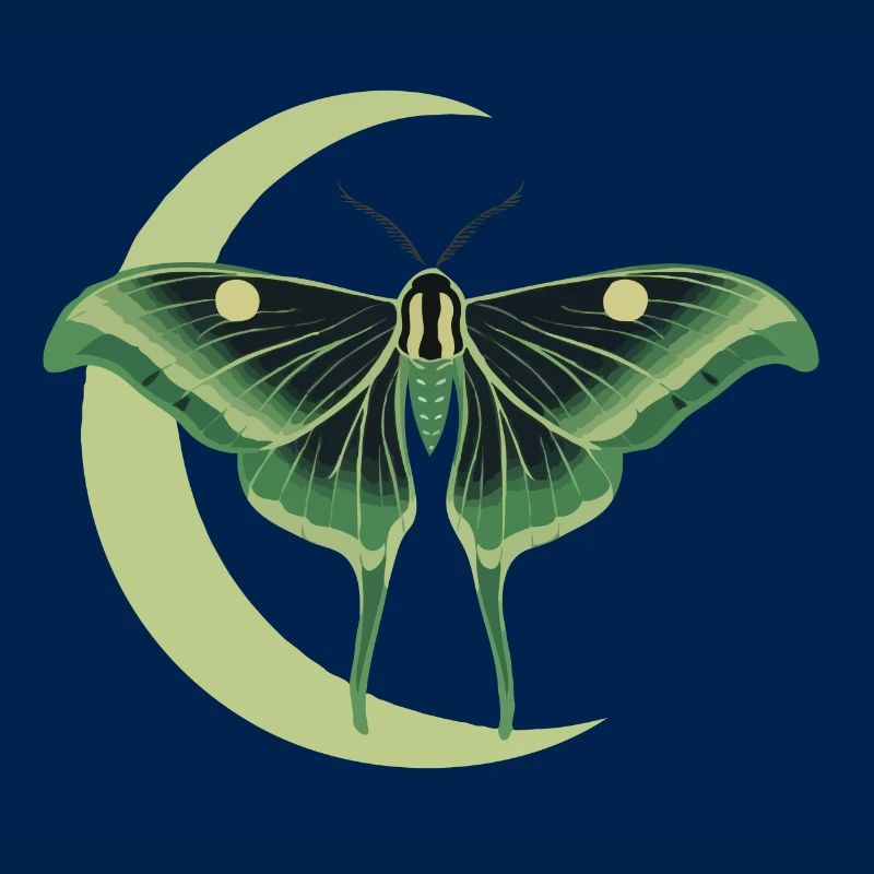 Lunar Moth Actias Luna