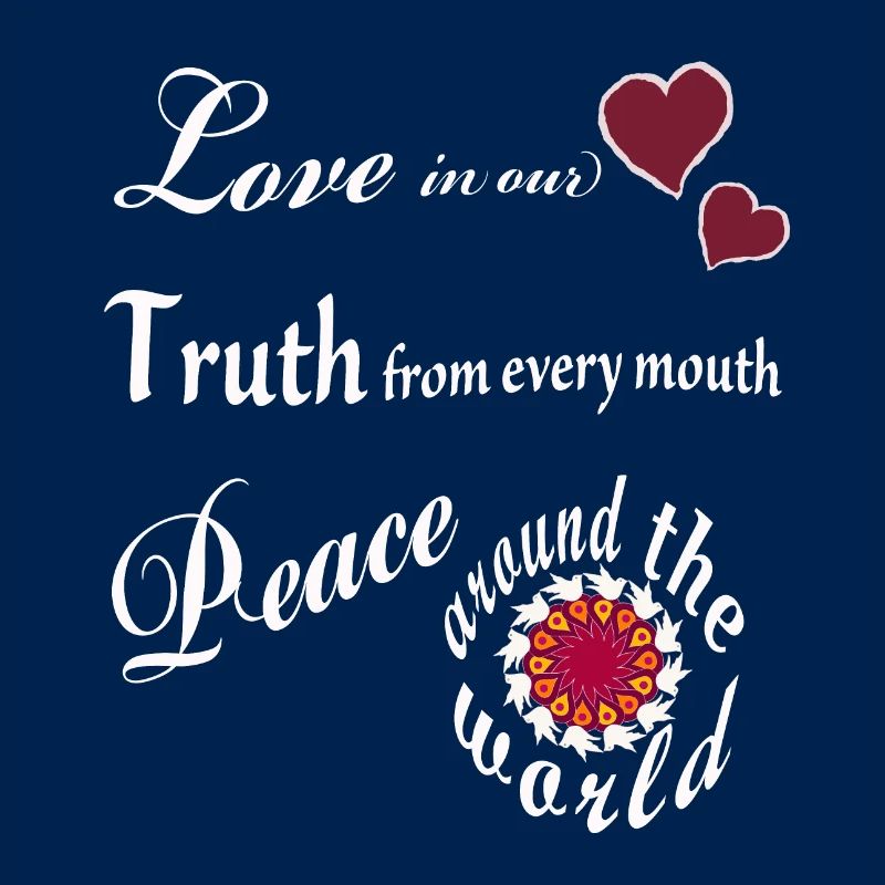 Liebe, Wahrheit, Frieden, Mantra