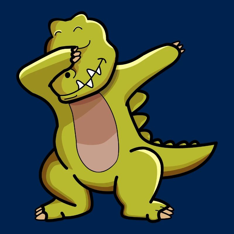 Dino dab dabbing Dinosaurier