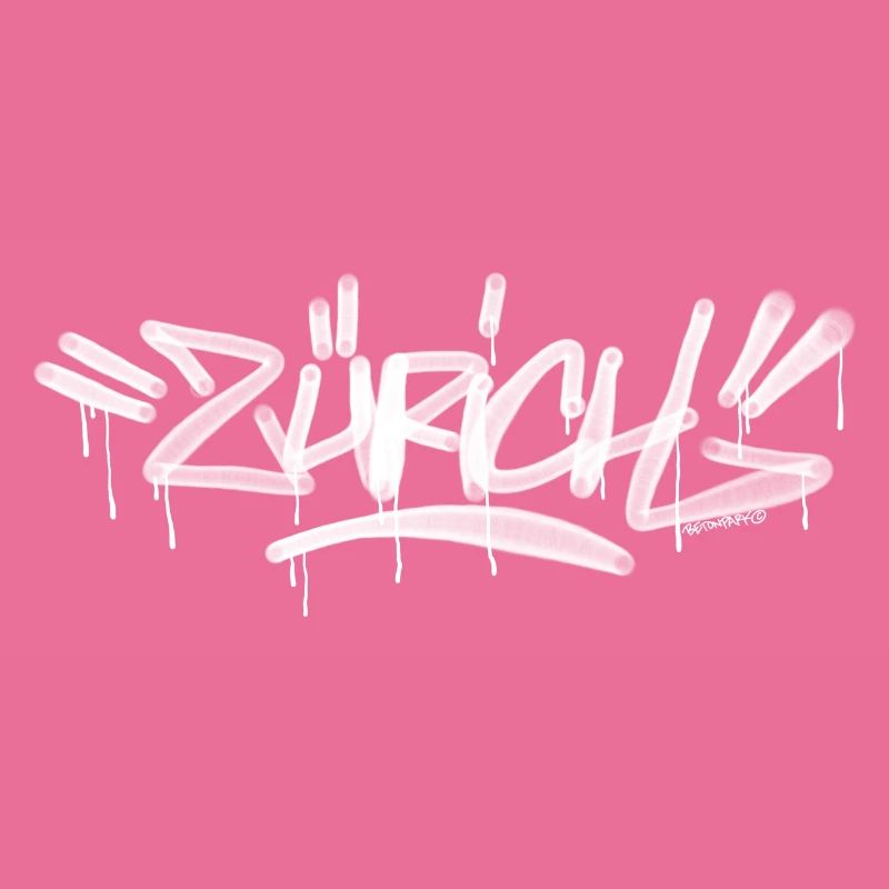 Zürich Graffiti Fatcap Tag