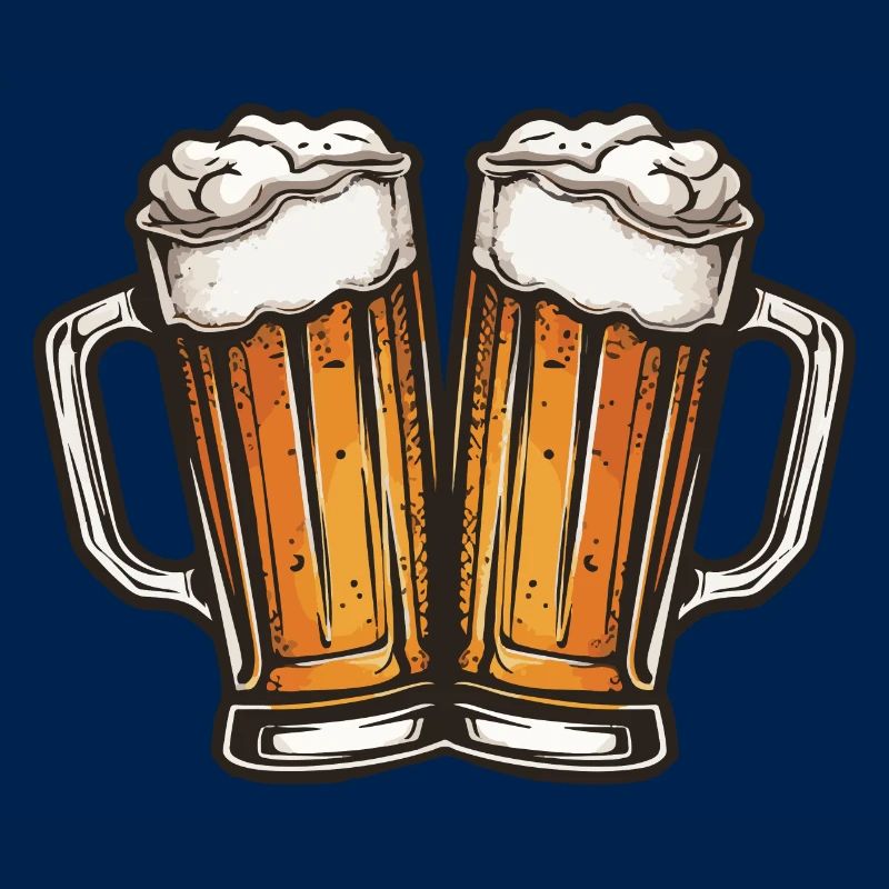 Bierkrug Bier Anstoßen
