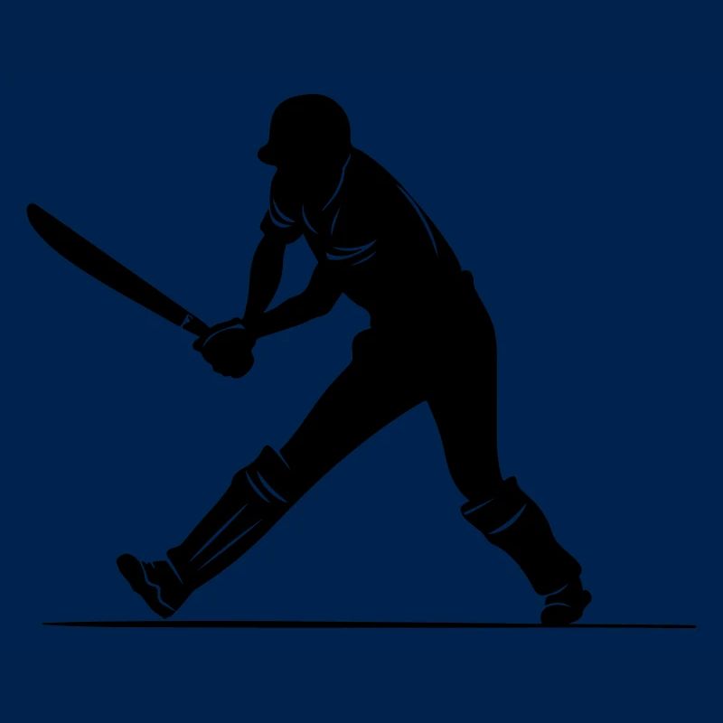 Cricket Sport Silhouette