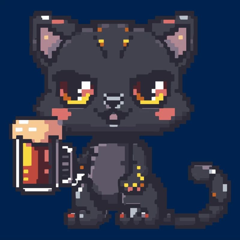 Panther Bier Pixel