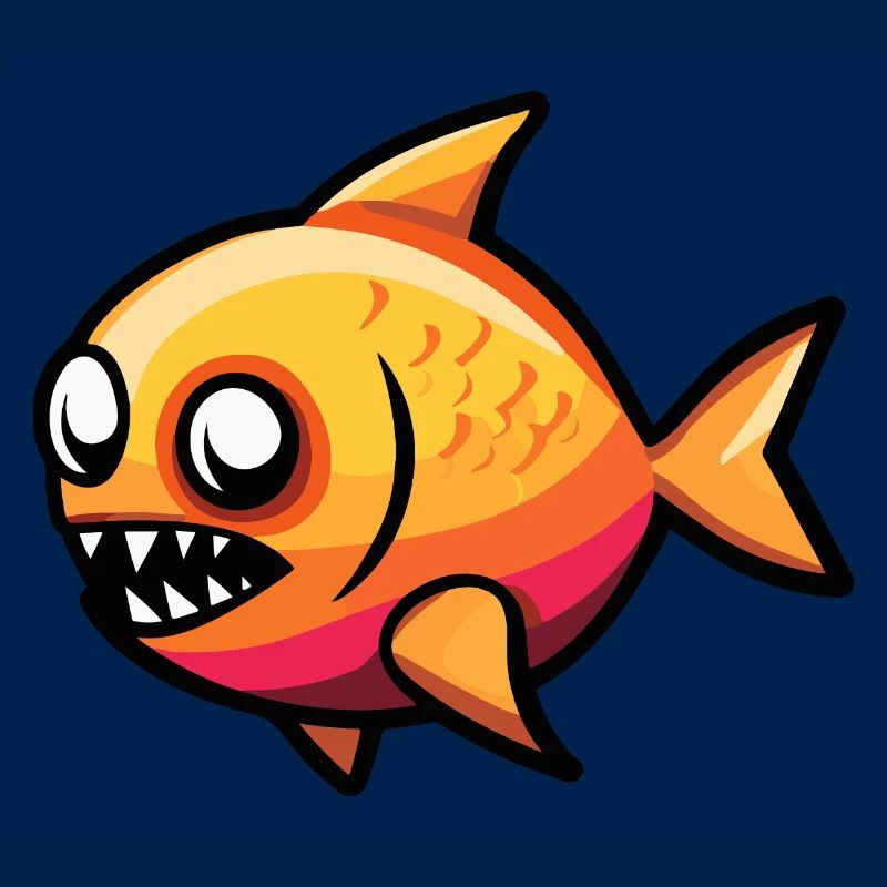 Goldfische Halloween Tier