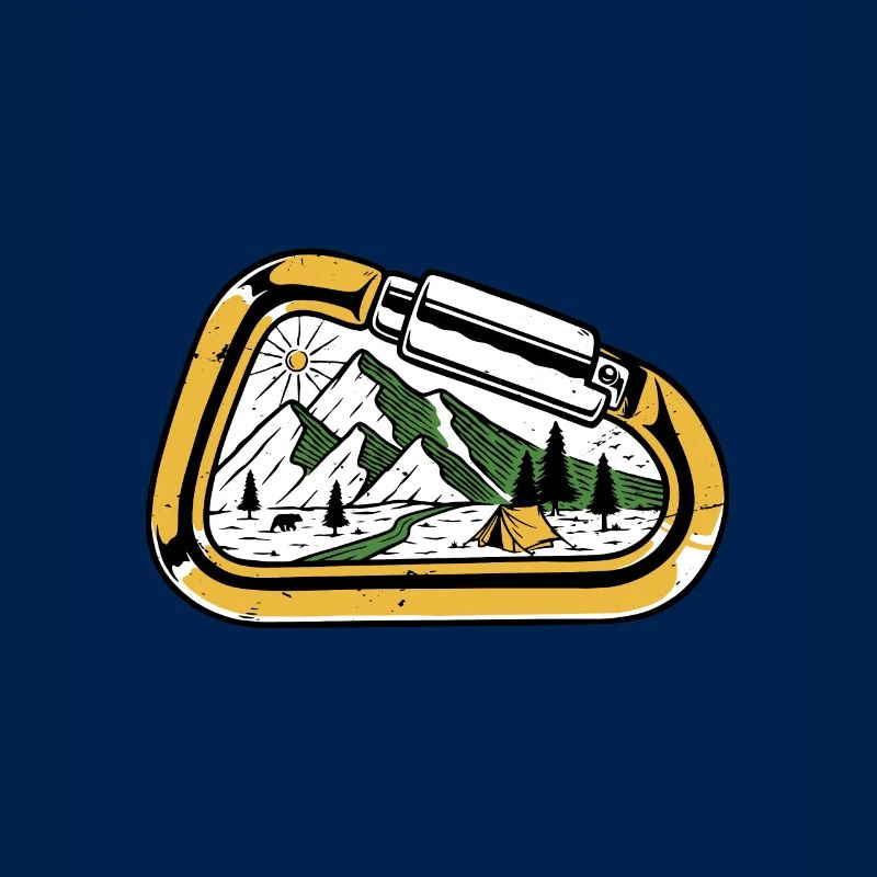 Karabiner-Camping
