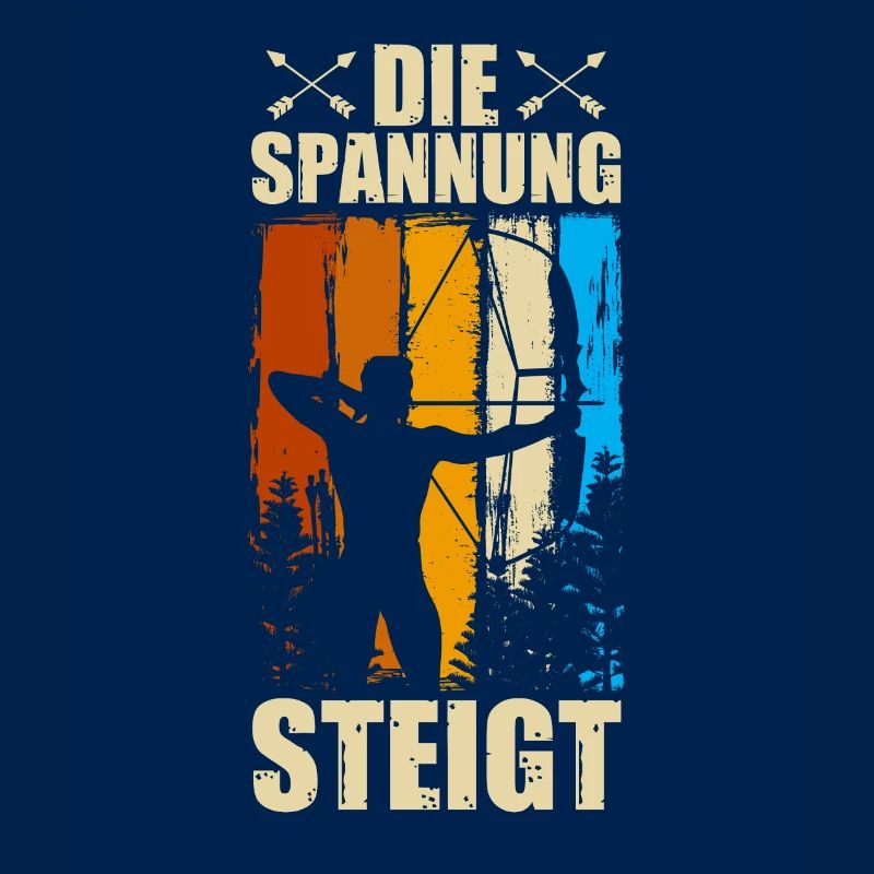 Spannung Pfeil Bogen Bogenschießen Bogenschütze