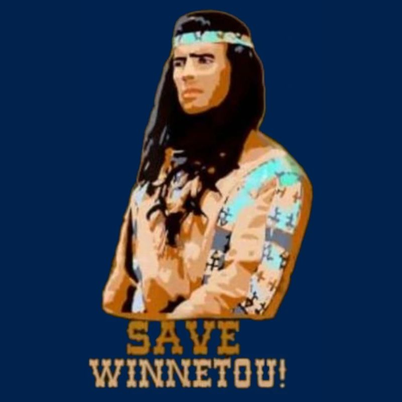 save winnetou,winnetou,indianer,illustration