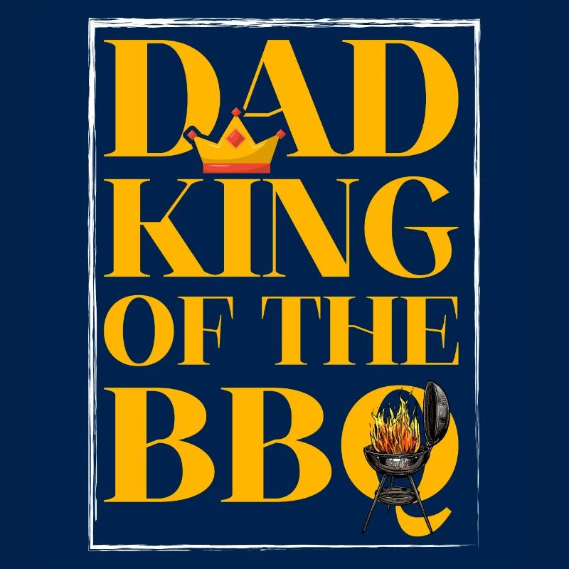 Papa König des Grillens