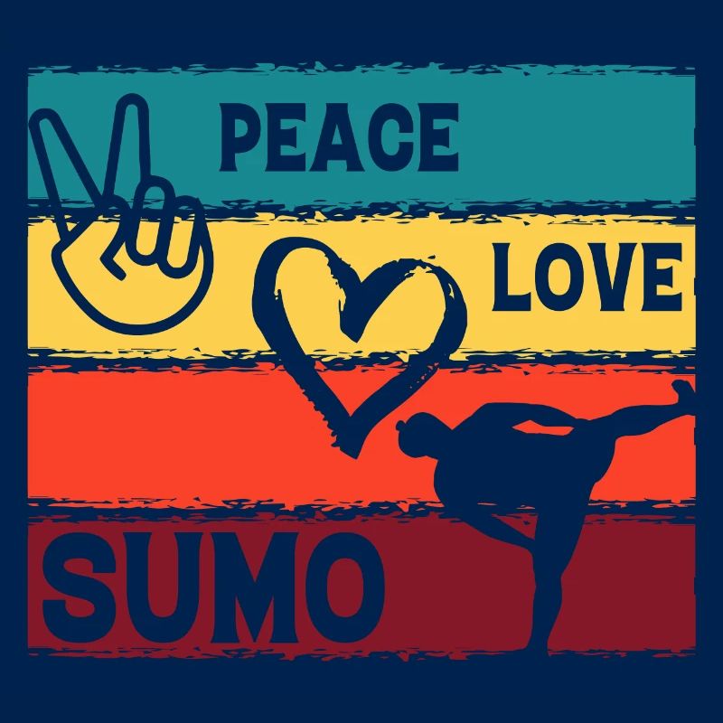 Frieden Liebe Sumo